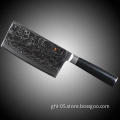 170mm Asian Style Chopper, Damascus knives 440C Edge